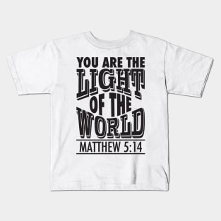 Matthew 5:14 Kids T-Shirt